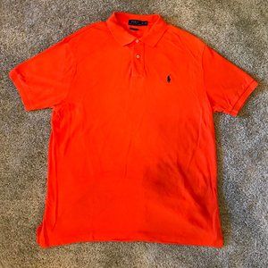 Ralph Lauren Men's XL/TG Polo Golf Shirt in Orange